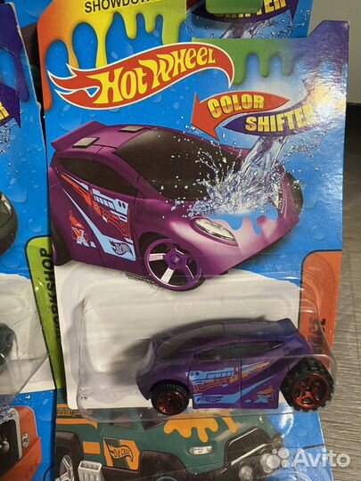 Hot wheels машинки меняющие цвет от воды
