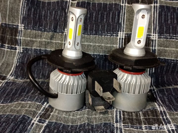 Лампа светодиодная головного света, комплект 2 шт