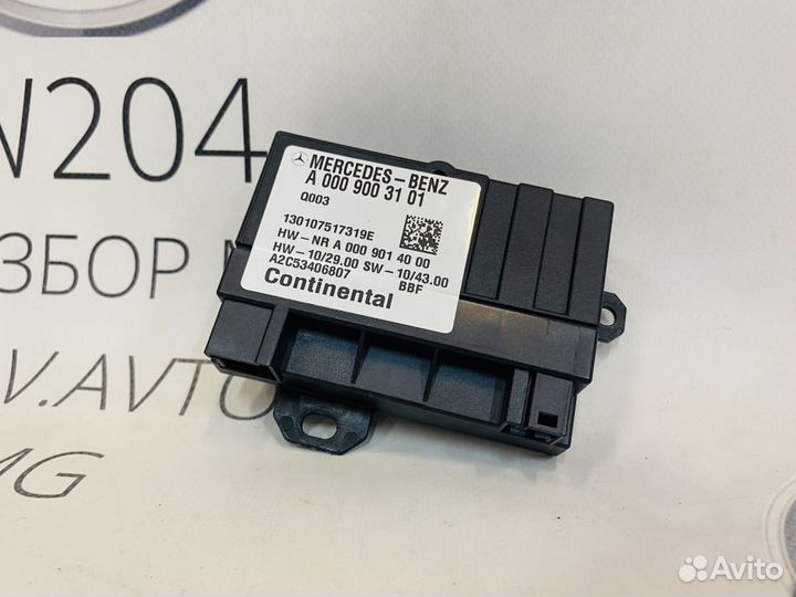 Блок управления топливным насосом Mercedes W204