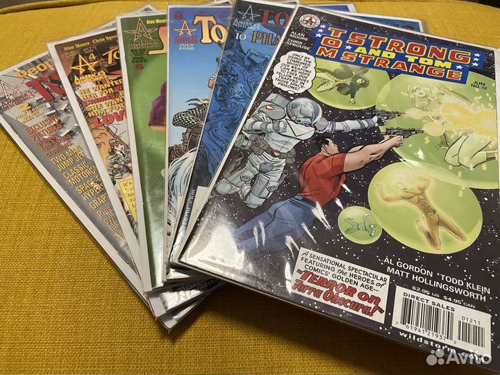 Комиксы Tom Strong by Alan Moore & Chris Sprouse