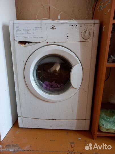 Стиральная машина indesit на запчасти