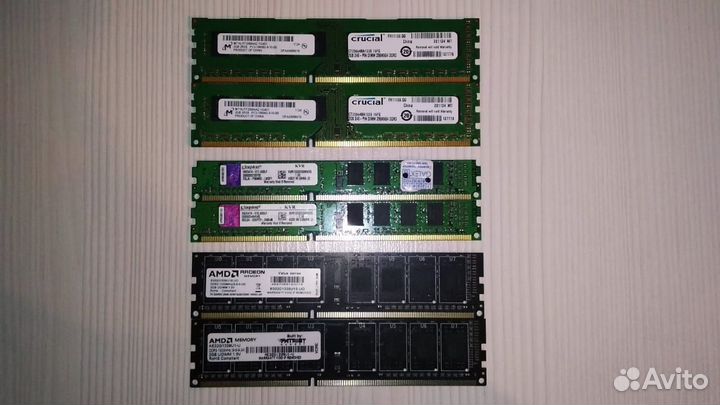 DDR3 2GB 1333MHz Micron/Kingston
