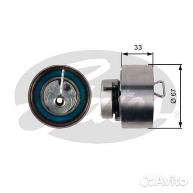 Натяжной ролик привода грм powergrip T43005