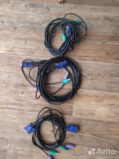 Компьютерные провода и kvm