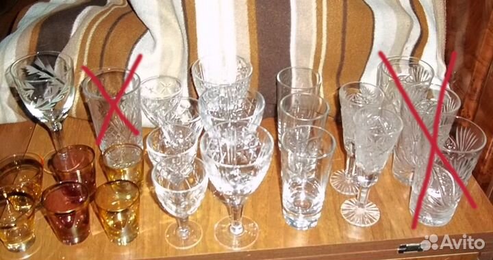 Посуда Хрусталь Стекло СССР