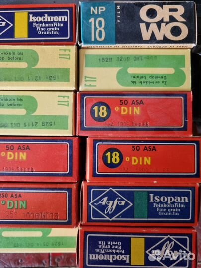 Пленка для фотоаппарата СССР