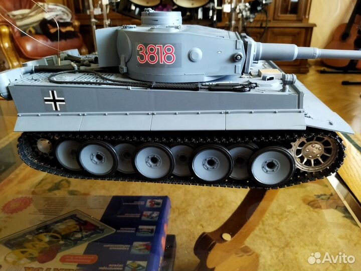 3818 Heng Long German Tiger радиоуправляемый танк