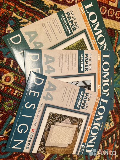 Продам новую фактурную фотобумагу lomond