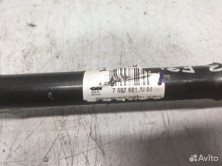 Привод задний левый Bmw 3 F30 N47 2013