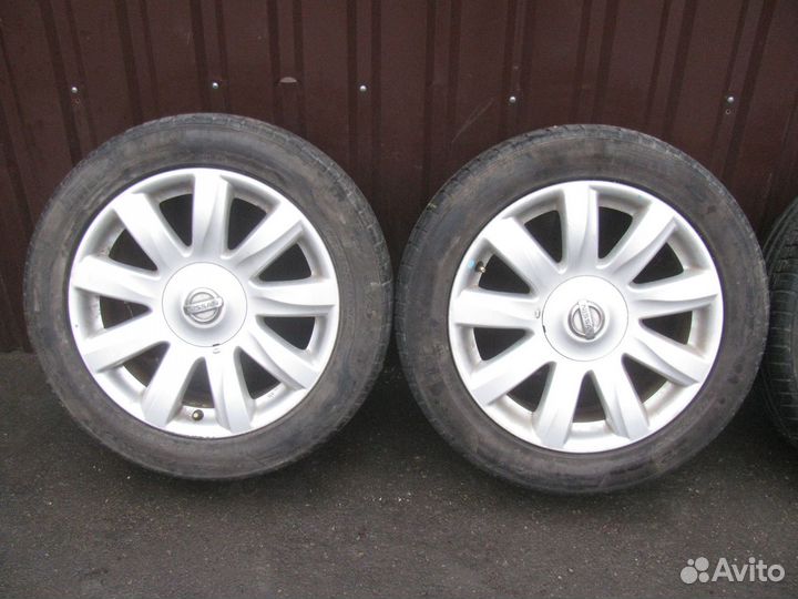 Комплект колес R17 Nissan Teana 215/55 летняя
