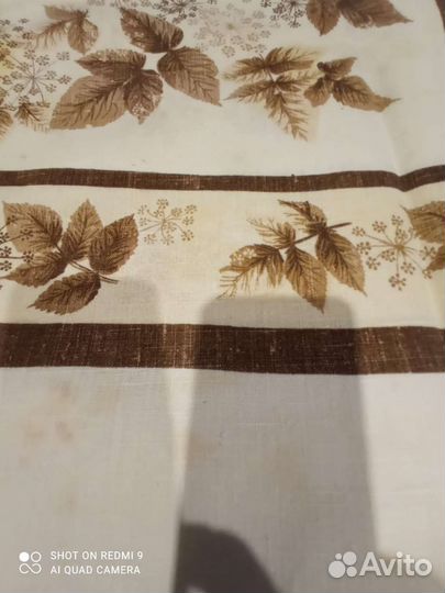 Льняные скатерти СССР б/у