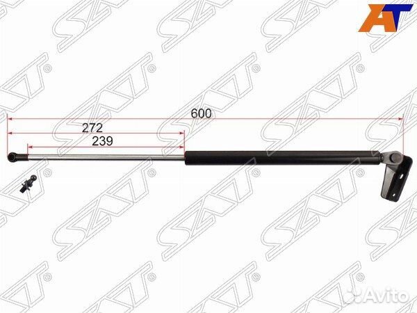 Амортизатор крышки багажника honda odyssey, honda odyssey 95-99 RA1, honda odyssey RA1 95-99