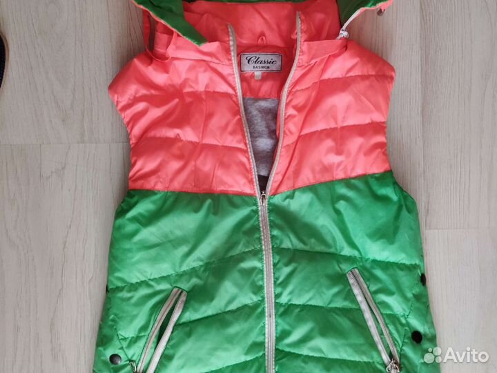 Жилетка для девочки 128 134
