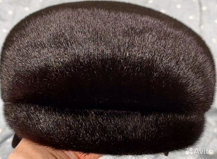 Меховая мужская кепка