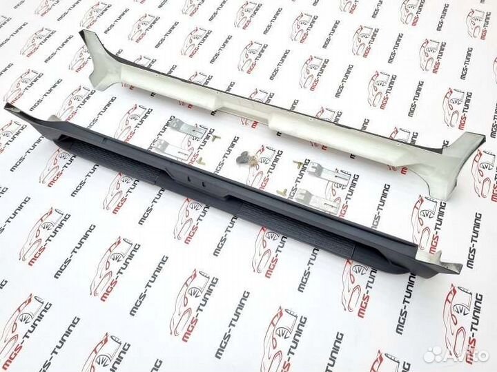 Пороги KIA Sportage 10-15 гг черные