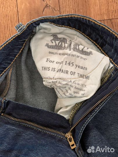 Джинсы мужские levis 511 W32 L32