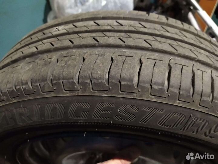 Колеса Bridgestone в сборе r15 летние Sandero II