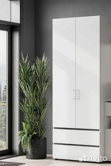 Шкаф двухстворчатый с ящиками