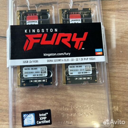 Kingston hyperx fury impact 32gb ddr4