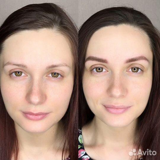Татуаж перманентный макияж бровей