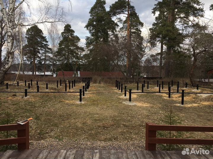 Винтовые сваи, доставка, монтаж