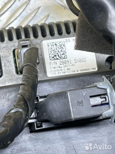 Дисплей (инфоцентр), Nissan Navara (D40) 2004-2015 2010