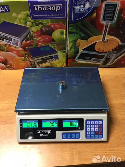 Весы торговые электронные 