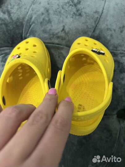 Crocs детские тапочки