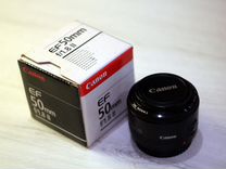 Объектив Canon EF 50 mm f1.8 II