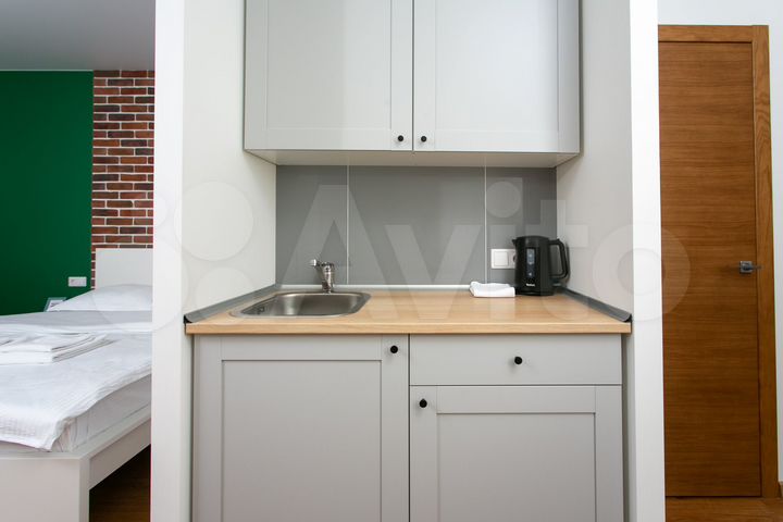 Квартира-студия, 30 м², 1 кровать