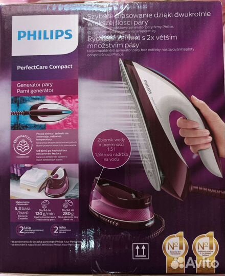 Philips PerfectCare Compact Steam парогенератор