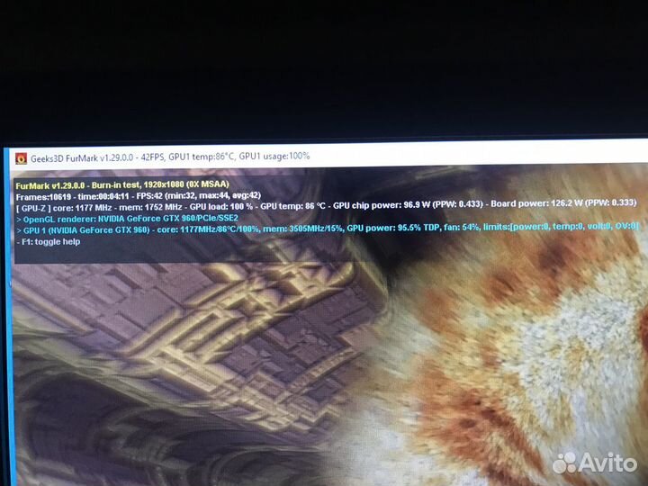 Видеокарта asus GTX 960 Turbo 2Gb