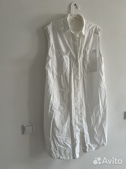 Платье рубашка hm