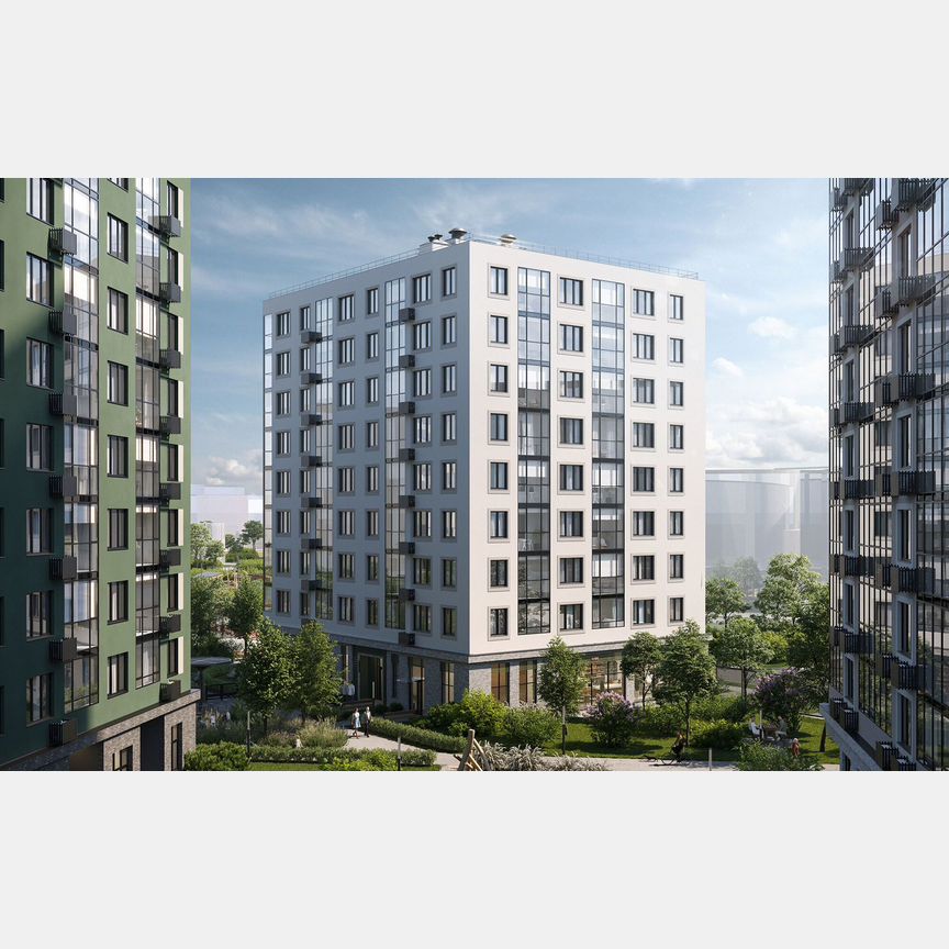 3-к. квартира, 78,4 м², 9/9 эт.