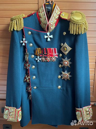 Мундир (форма) царский генерал риа обр.1856