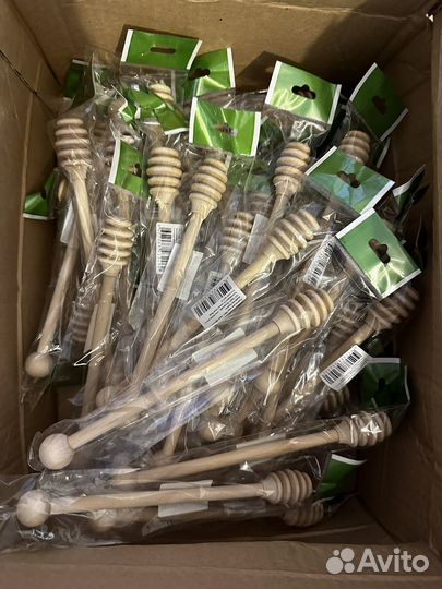 Деревянная палочка для меда 41 шт