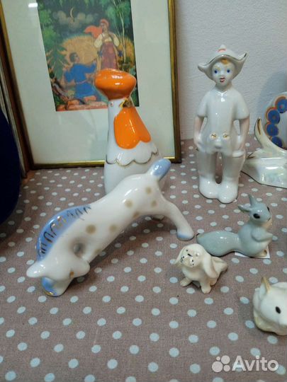 Фарфоровые статуэтки СССР
