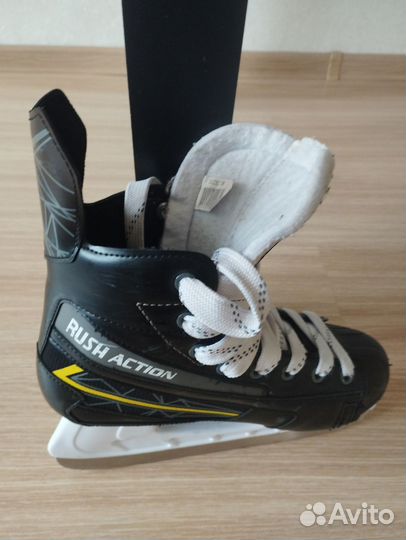 Коньки хоккейные rush action