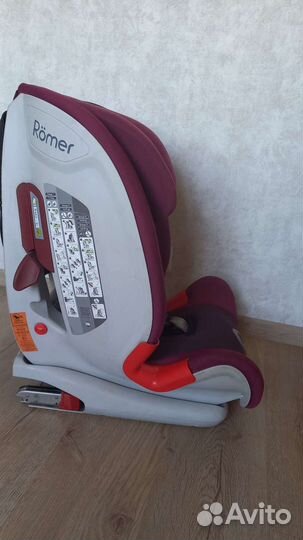 Детское автокресло 9 до 36 кг britax romer isofix