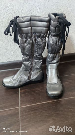 Сапоги antilopa 33 размер 21 см