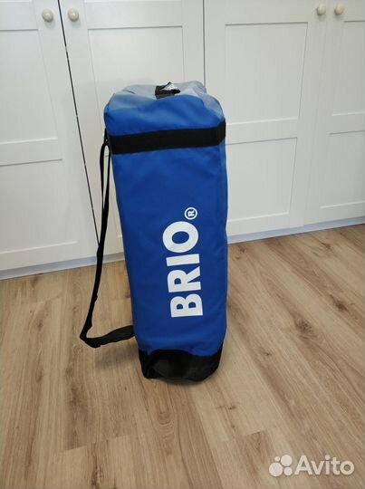 Синий манеж-кроватка Брио/Brio