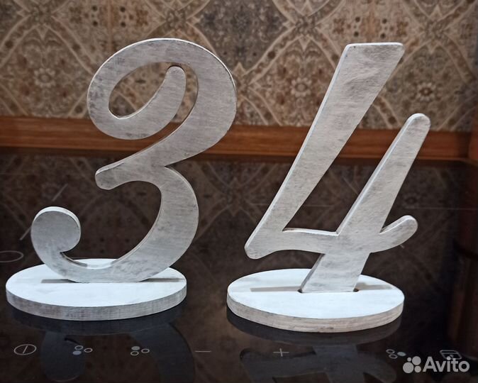 Цифры для нумерации столов