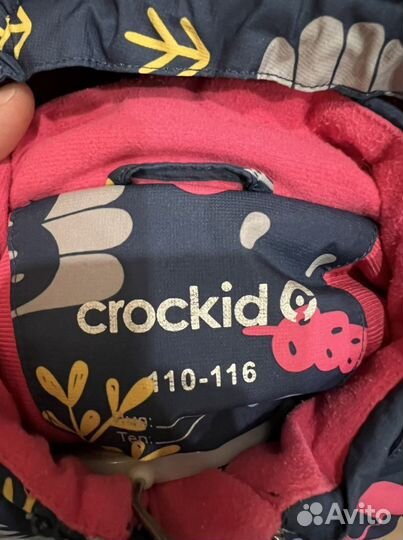 Зимний комбинезон crokid для девочки 116