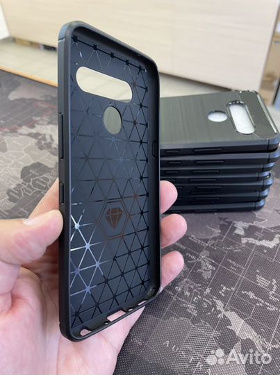 Защитный бампер LG V50 ThinQ на бульваре)