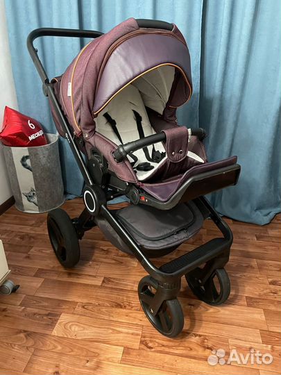 Коляска adamex 3 в 1 бу