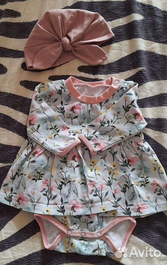 Боди для девочки 68