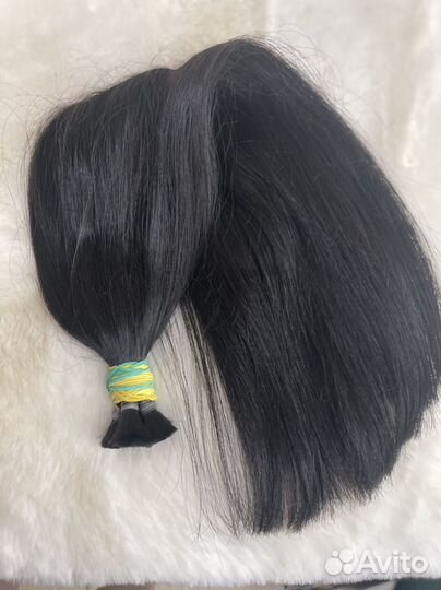 Натуральный срез волос