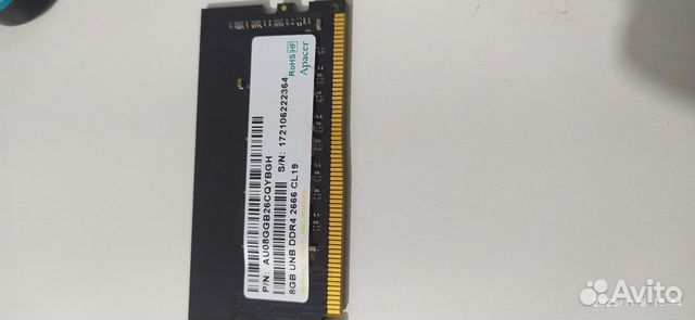 Оперативная память ddr4 8gb 2666 apacer