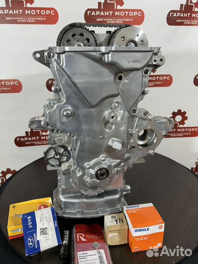 Двигатель на Hyundai solaris 1 kia Rio 3 G4FC 1.6