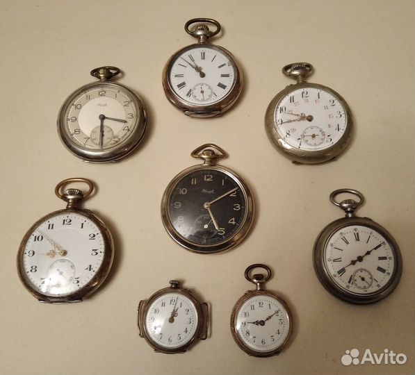 Карманные часы. Разные. много